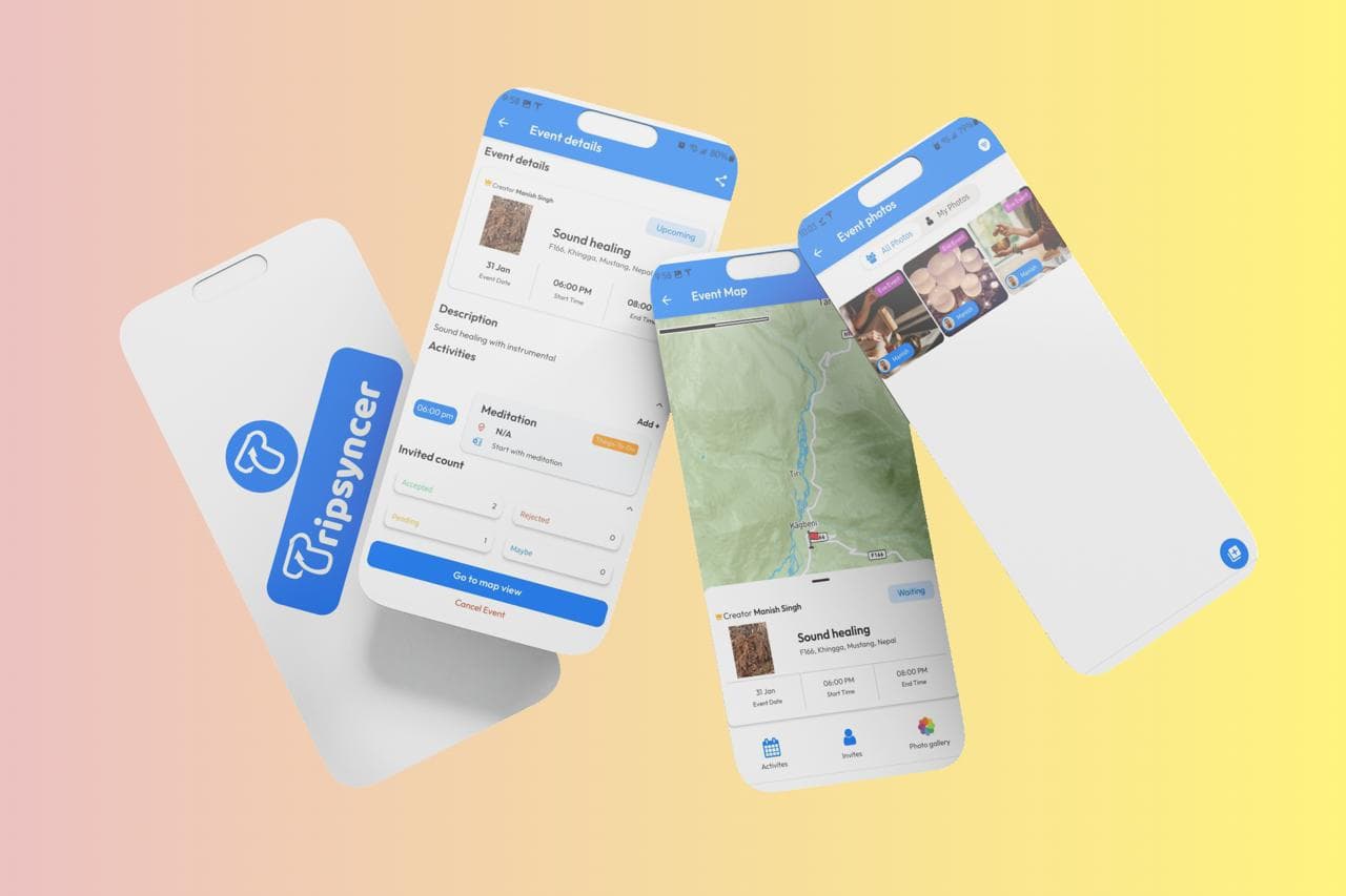 Tripsyncer: event planning mobile app
